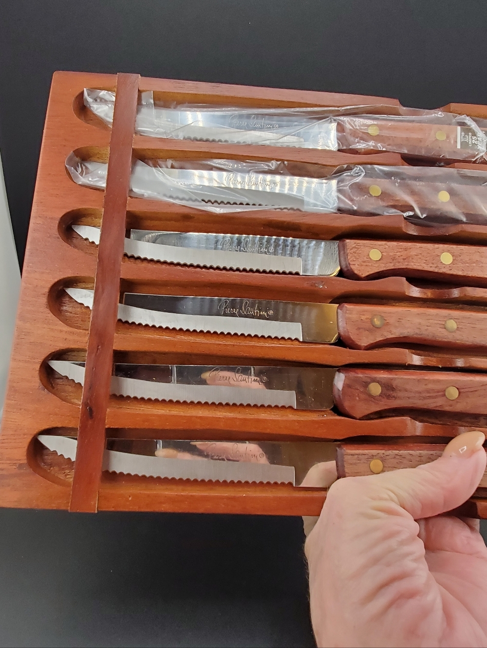 Pierre Santini Steak Knife Set - Picture 5 of 8